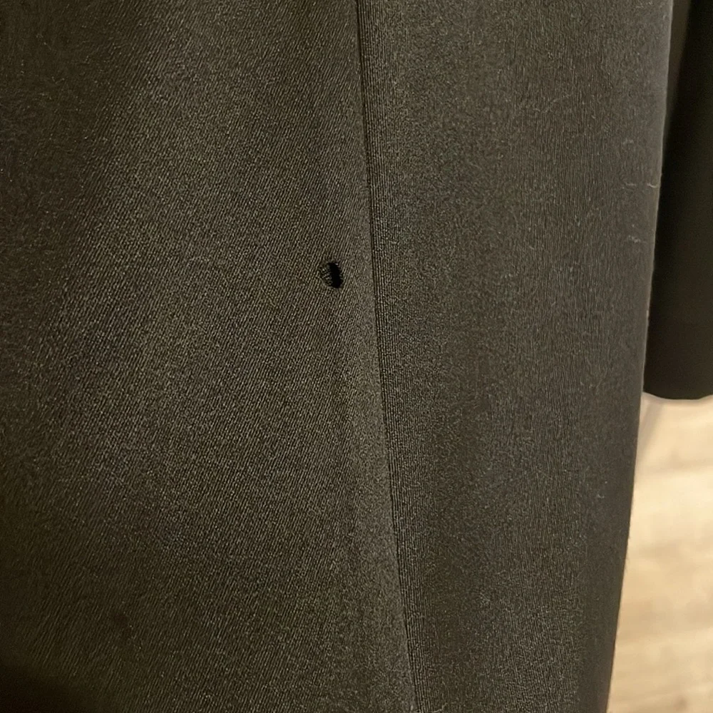 J Crew Tuxedo Elegant Black Wool Strapless Dress | 2